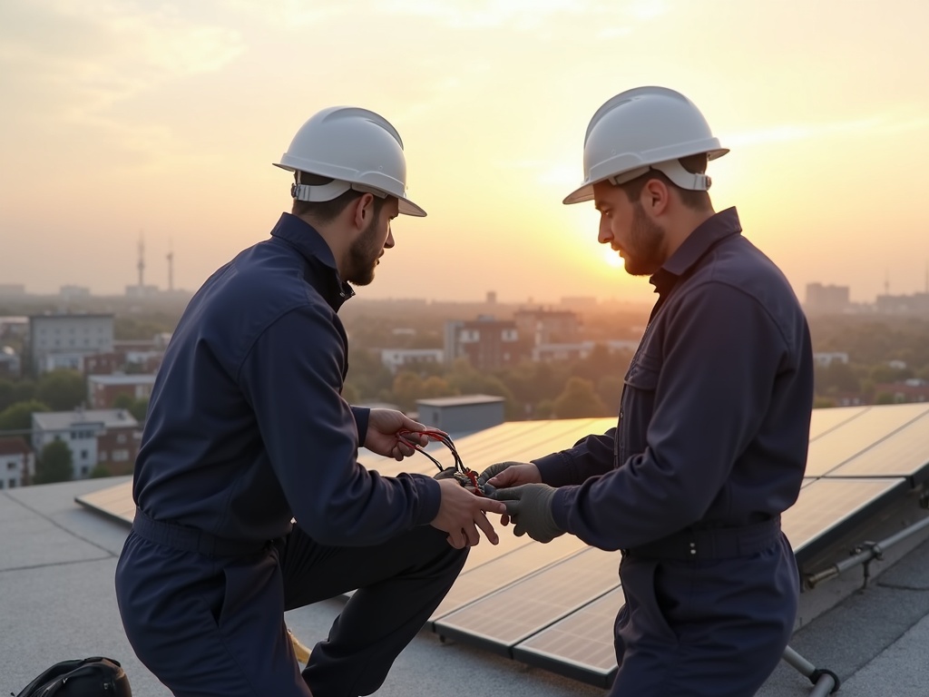 Azubi bei der Arbeit